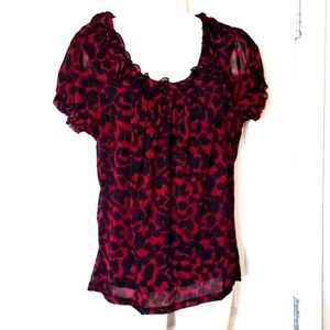 Cute Cleo Lined Top Size Large